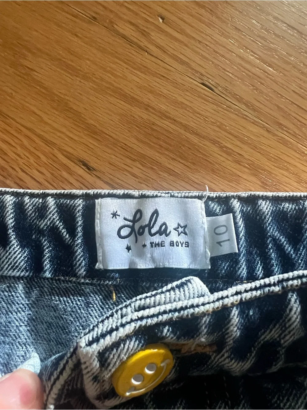 the Lola + The Boys All About The Patch Denim Skirt